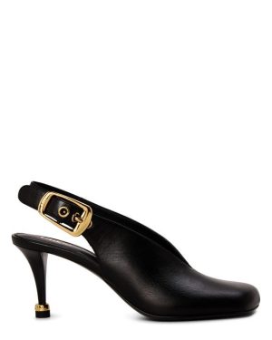 CHLOE Andrea Slingback Mules - Black
