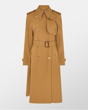 CHLOE Cape Trench Coat - Beige