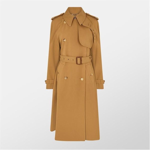 CHLOE Cape Trench Coat - Beige