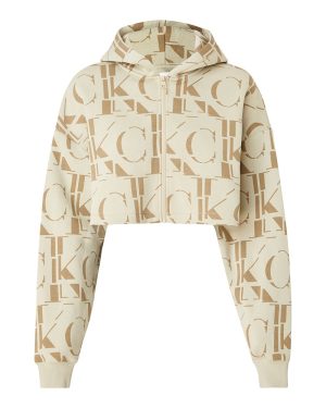 CK All Over Print Zip Hoody