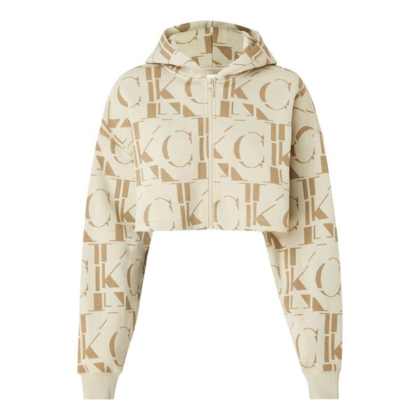 CK All Over Print Zip Hoody