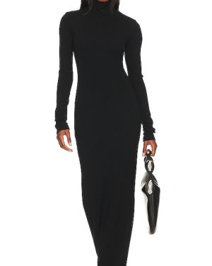 COTTON CITIZEN Verona Turtleneck Maxi Dress in Black. Size M, S, XS.