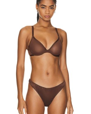 CUUP The Plunge Bra in Espresso - Brown. Size 36A (also in ).