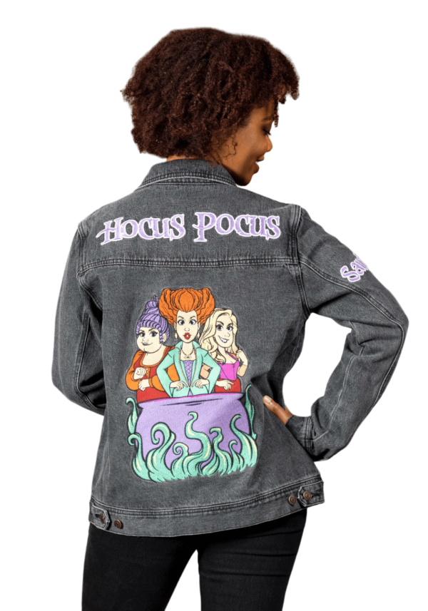 Cakeworthy Hocus Pocus Adult Denim Jacket | Adult Apparel
