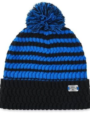 Callaway Pom Pom Black/Royal UNI Beanie