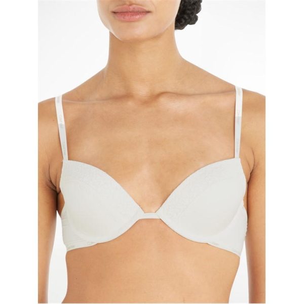 Calvin Klein Calvin Flirty Plunge Bra - White