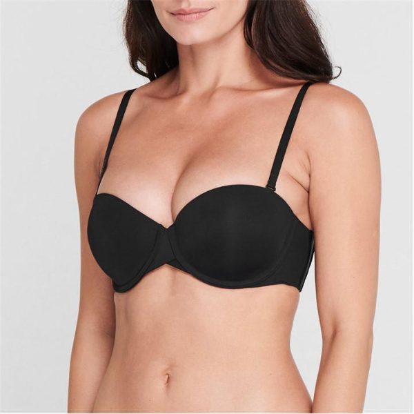 Calvin Klein Calvin Strapless Bra - Black