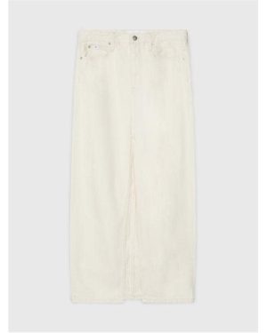 Calvin Klein Jeans Denim Maxi Skirt - Blue