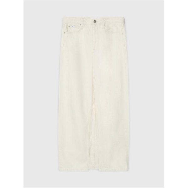 Calvin Klein Jeans Denim Maxi Skirt - Blue