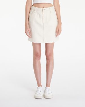 Calvin Klein Jeans Hr A-Line Mini Skirt Hammerloop White 25