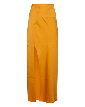Calvin Klein Slim Satin Maxi Skirt Skirt