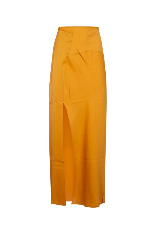 Calvin Klein Slim Satin Maxi Skirt Skirt