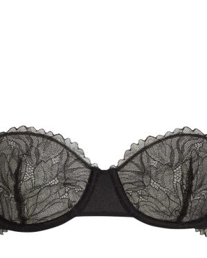 Calvin Klein Unlined Balconette Bra - Black