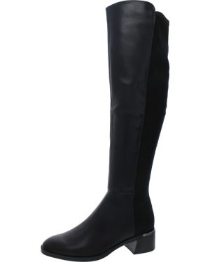 Calvin Klein Women's JOTTY Over-The-Knee Boot Black 003 7.5