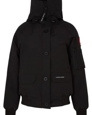 Canada Goose Chilliwack Hooded Shell Bomber Jacket - Black - S (UK8-10 / S)