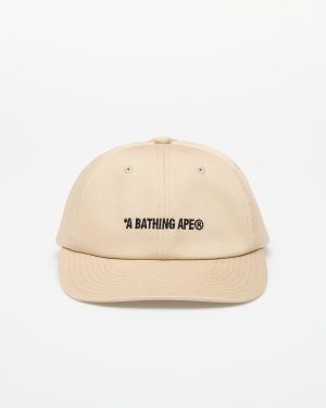 Cap A BATHING APE Logo Cap Beige Universal