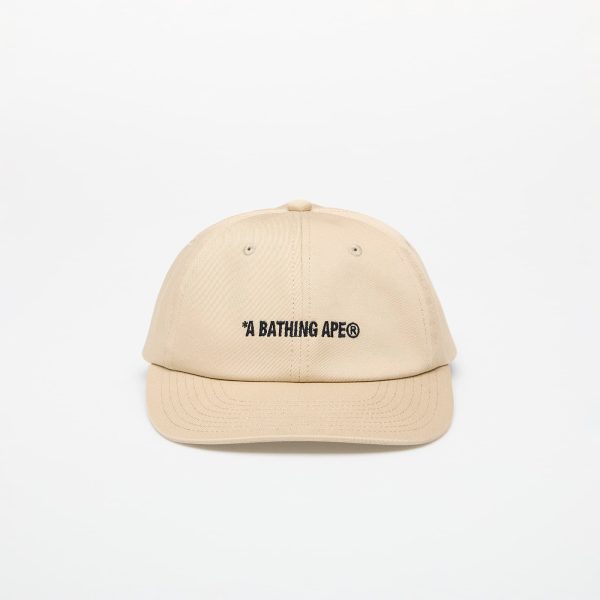 Cap A BATHING APE Logo Cap Beige Universal