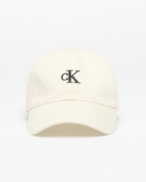 Cap Calvin Klein Jeans Embroidered Monogram Cap White Universal