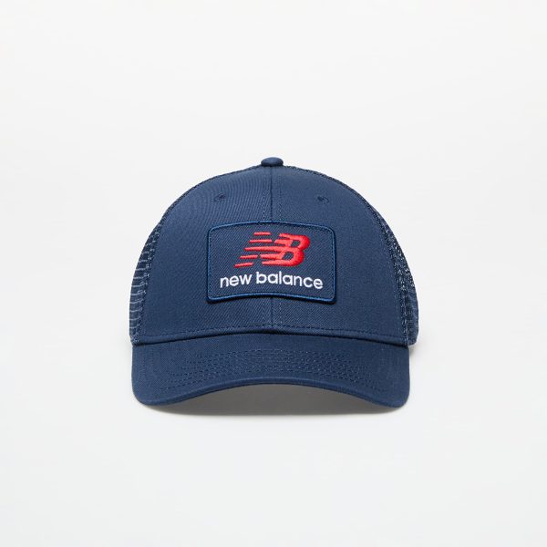 Cap New Balance Stacked Patch Logo Trucker Cap Blue Universal