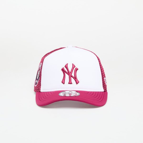 Cap New Era New York Yankees MLB 9FORTY World Series E-Frame Trucker Adjustable Cap Dark Red Universal