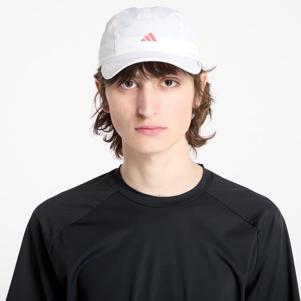 Cap adidas Running x Adizero Lightweight Cap Climacool White/ Lucid Red S