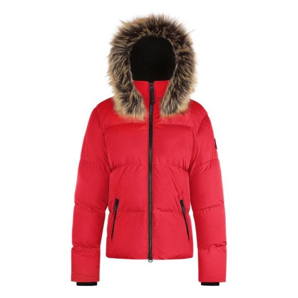 Cape Heights Crop Puffer Jacket - Red