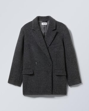 Carla Oversized Wool Blend Jacket