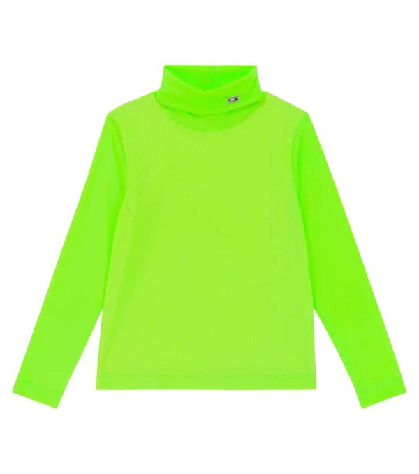 Caroline Bosmans Mesh turtleneck top