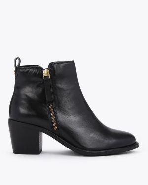 Carvela Women's Ankle Boots Black Heeled Secil
