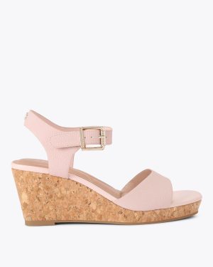 Carvela Women's Heels Wedge Pink Sadie