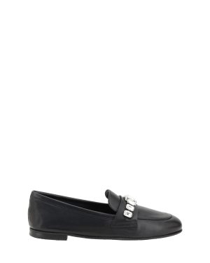 Casadei Loafers With Sparkling Embellishments