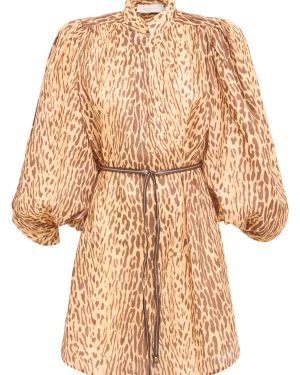 Cascadian Linen Tunic Dress