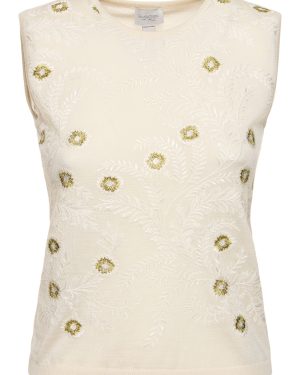 Cashmere & Silk Knit Top