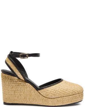 Castaer Cass Woven Women's Beige Wedge Espadrilles UK6 / EU39 - 39 (IT39/ UK6)