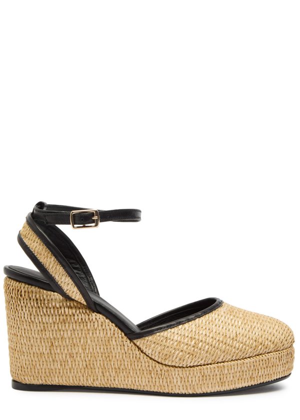 Castaer Cass Woven Women's Beige Wedge Espadrilles UK6 / EU39 - 39 (IT39/ UK6)