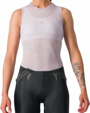 Castelli Pro Mesh W Sleeveless Functional Underwear-Tank Top Purple Mist L