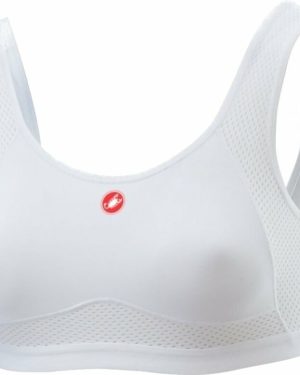 Castelli Rosso Corsa Bra Functional Underwear-Underwear White XL