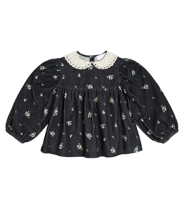 C'era Una Volta Frankie floral cotton blouse