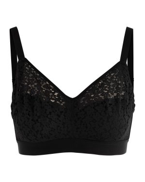 Chantelle Norah Lace Bralette - Black - 34DD