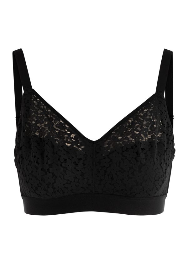 Chantelle Norah Lace Bralette - Black - 34DD