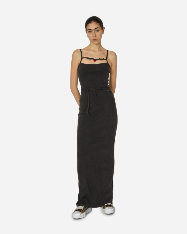 Charmed Rip Maxi Dress Black Wash
