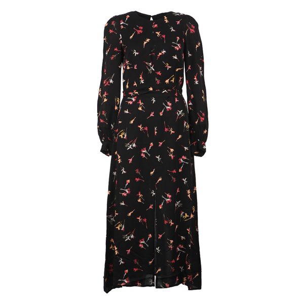 Chiara Drape Maxi Dress