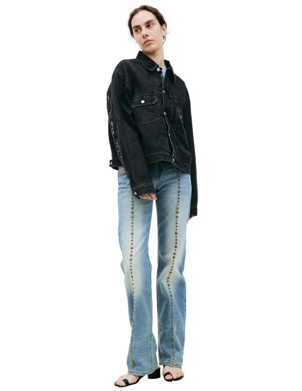 Children of the discordance Black denim jacket