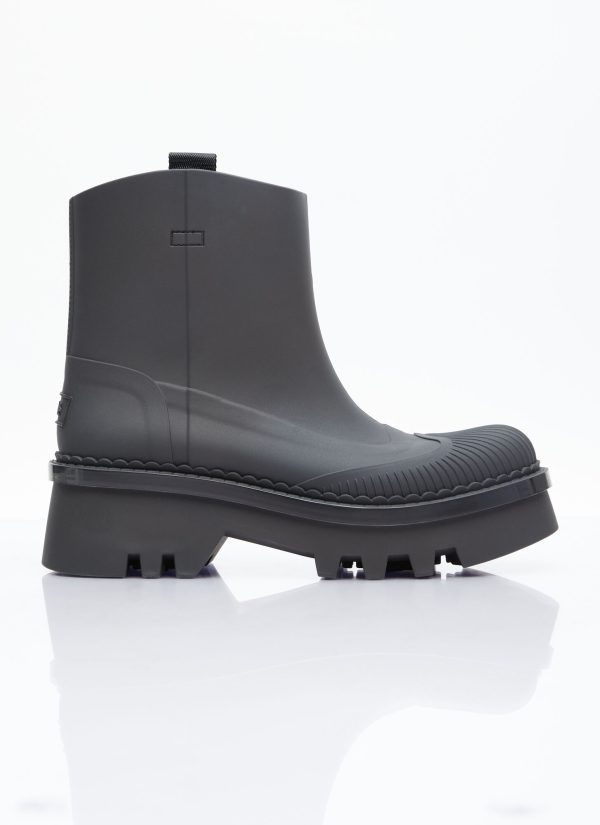 Chlo Raina Rain Boots - Woman Boots Black Eu - 40