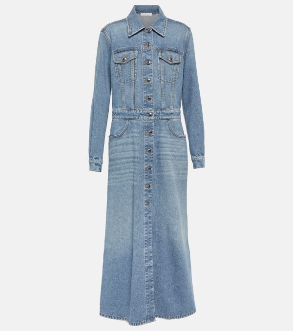 Chloe Denim maxi dress