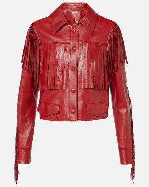 Chloe Fringed leather jacket