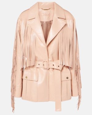 Chloe Fringed leather jacket