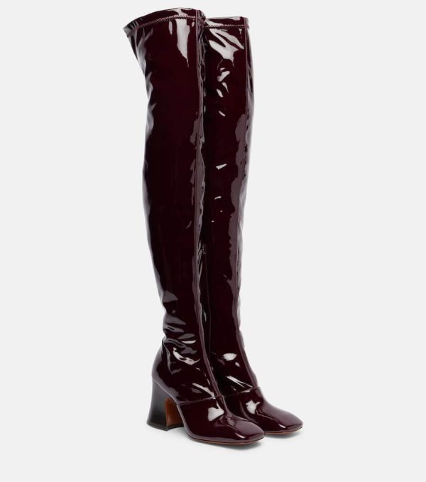 Chloe Janis 80 over-the-knee boots