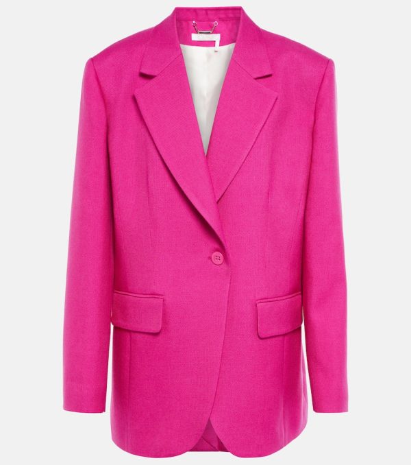 Chloe Single-breasted wool-blend blazer