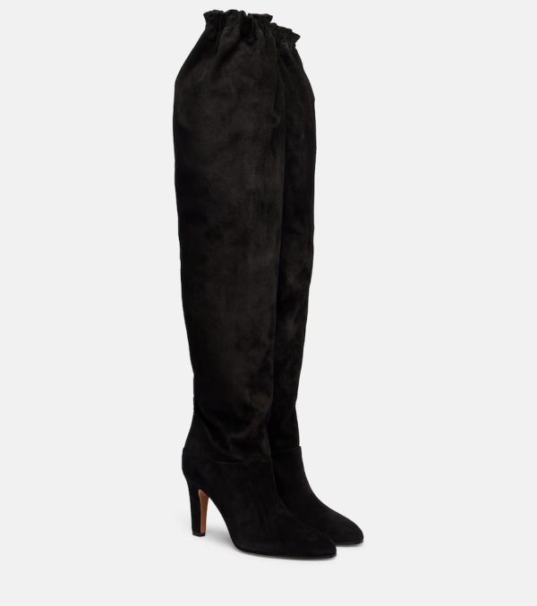 Chloe Suede over-the-knee boots